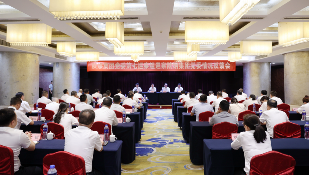 陜煤集團(tuán)黨委第七巡察組向陜鋼集團(tuán)黨委反饋巡察情況